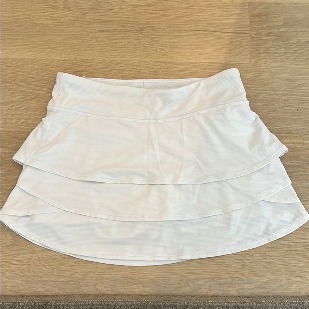 Athleta White Skater Mini Skort Resort Wear